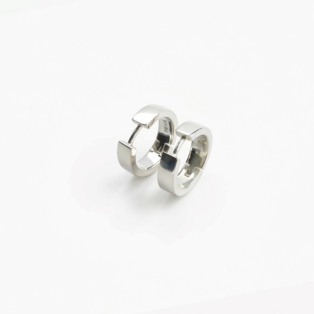 ーintemporelー  silver925 hoop earrings