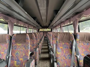 車内シャンデリア：熊本200か159号車（貸切バス）