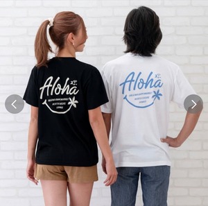 【即納】HALEIWA HAPPY MARKET ユニセックス Tシャツ white／Lサイズ