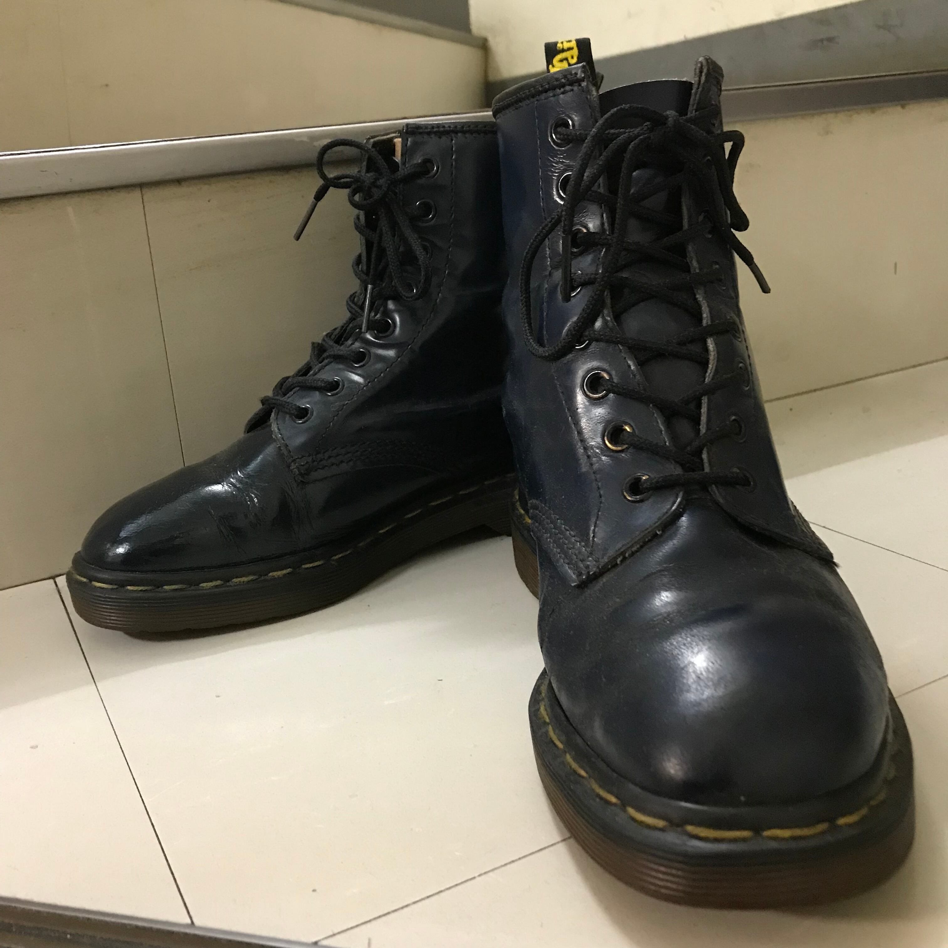 Dr.Martens 8ホール ネイビー