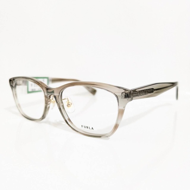 【FURLA】ウエリントンセルフレーム　クリアグレー