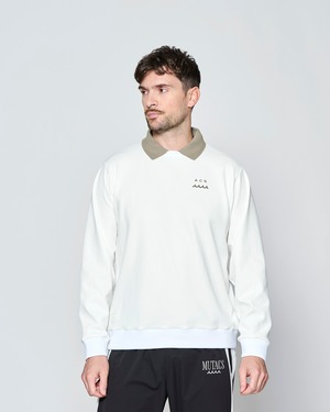 【予約販売2月下旬～3月中旬入荷】muta MARINE × ACANTHUS ポロ クルーネック