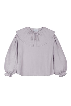 Elise Muslin Blouse - Mauve / MIPOUNET