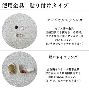 大人レッドビジューピアス イヤリング