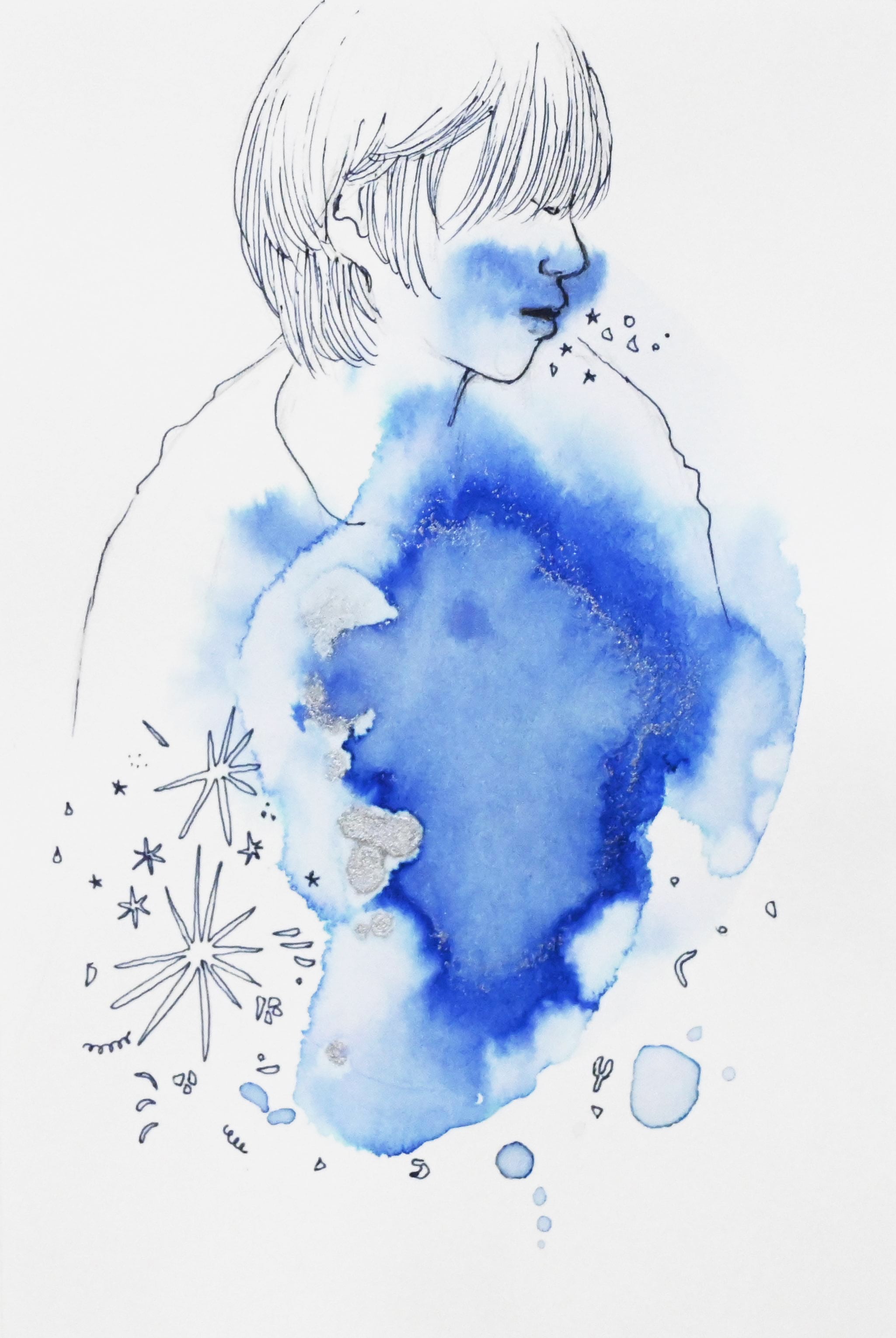 潘麗星さん作の水彩画 潘麗星さん作の水彩画 hq720.jpg?sqp=-