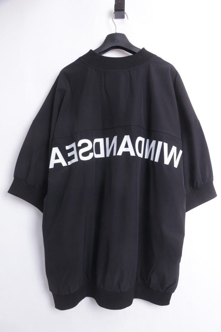 WIND AND SEA WDS S/S NYLON PULLOVER WDS-20S2-TPS-01 BLACK XL  