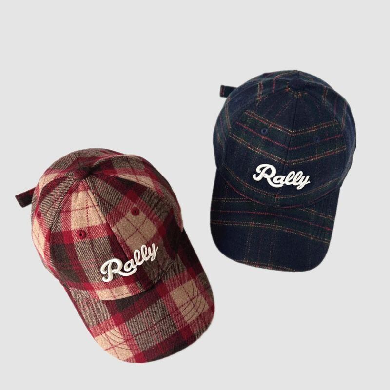 Check pattern cap M15079 | Monoqlo+