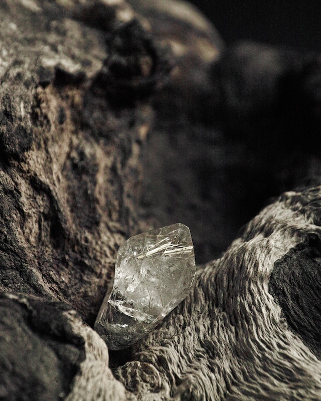 ルチルクォーツ　ポイントリング9号