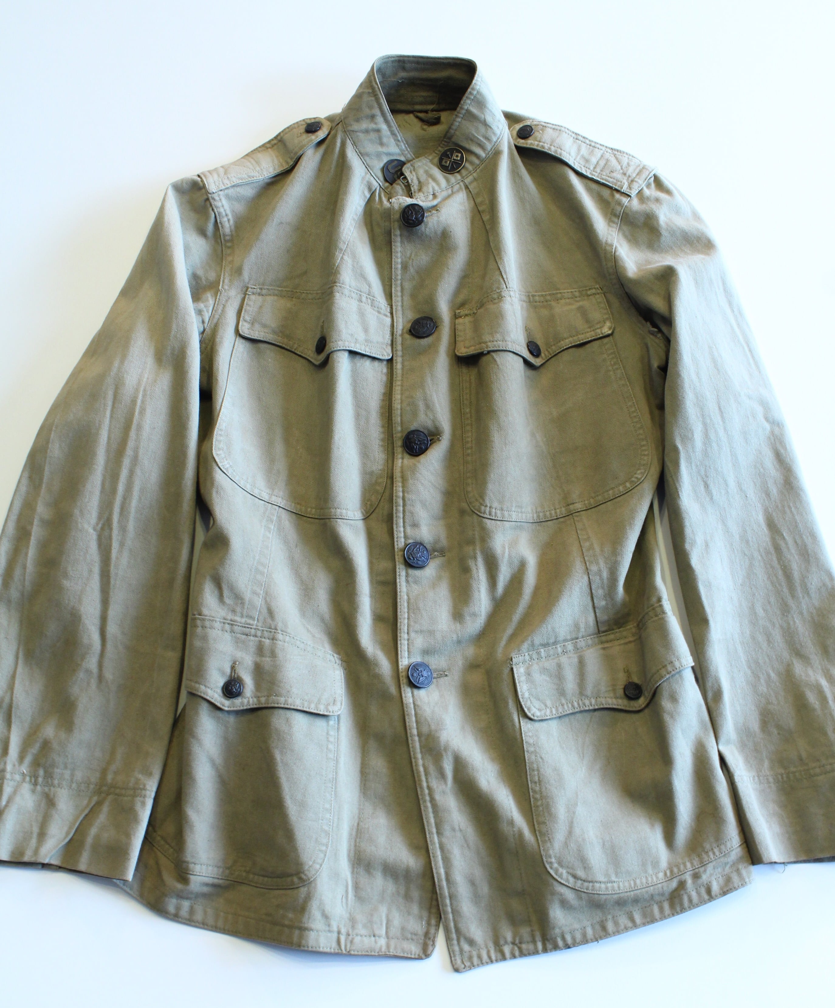 35 Off ビンテージ 希少 Us ミリタリー 40s チェンジ ボタン コットン ツイル 制服 オフィサー ジャケット レア ベージュ 釦 巻き ポケット Ww2 Thewalldogs Com 35 Off ビンテージ 希少 Us ミリタリー 40s チェンジ ボタン コットン ツイル 制服 オフィサー ジャケット レア ベージュ 釦 巻き ポケット Ww2 Thewalldogs Com