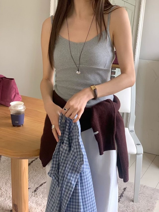 (予約) signature / Melbourne tank top 3color