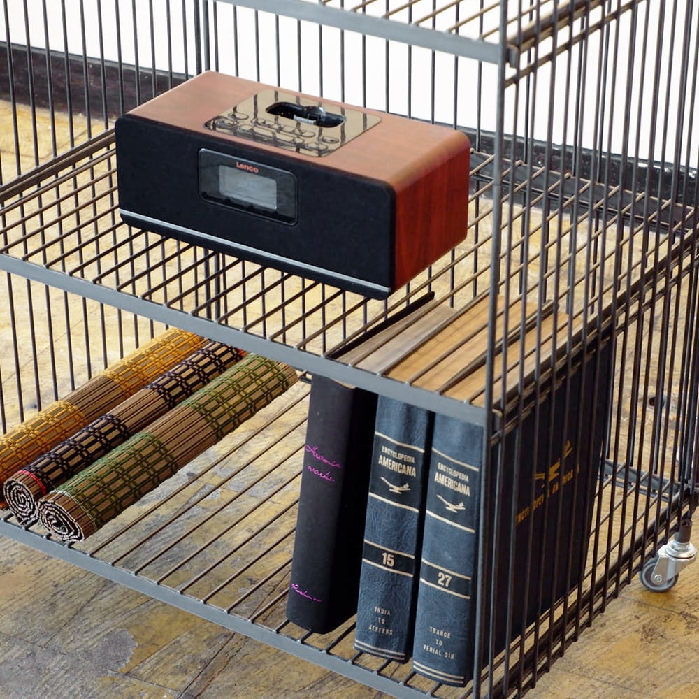 えらべる2点セット】ワイヤーワゴン（ワイド・ダブル）幅58cm｜3段