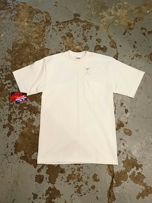 CAMBER "MAX-WAIGHT JERSEY POCKET TEE" White Color