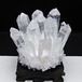 水晶 クラスター 水晶 原石 台座付属 一点物 182-8629