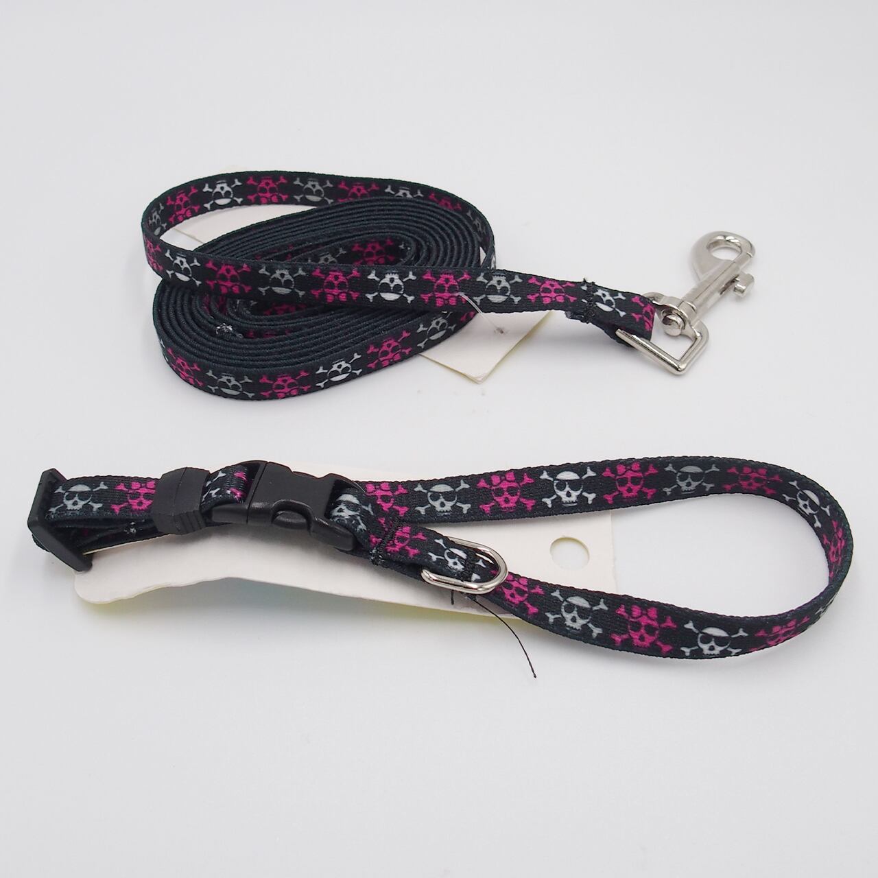 Girl Skulls　首輪＋リードセット XSサイズ - Yellow Dog Design