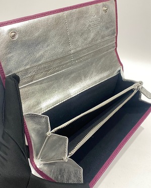 Vivienne Westwood ヴィヴィアンウェストウッド 長財布 51120005-SAFFIANO/PURPLE/J401