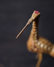 きびがら細工　丹頂鶴　/　栃木