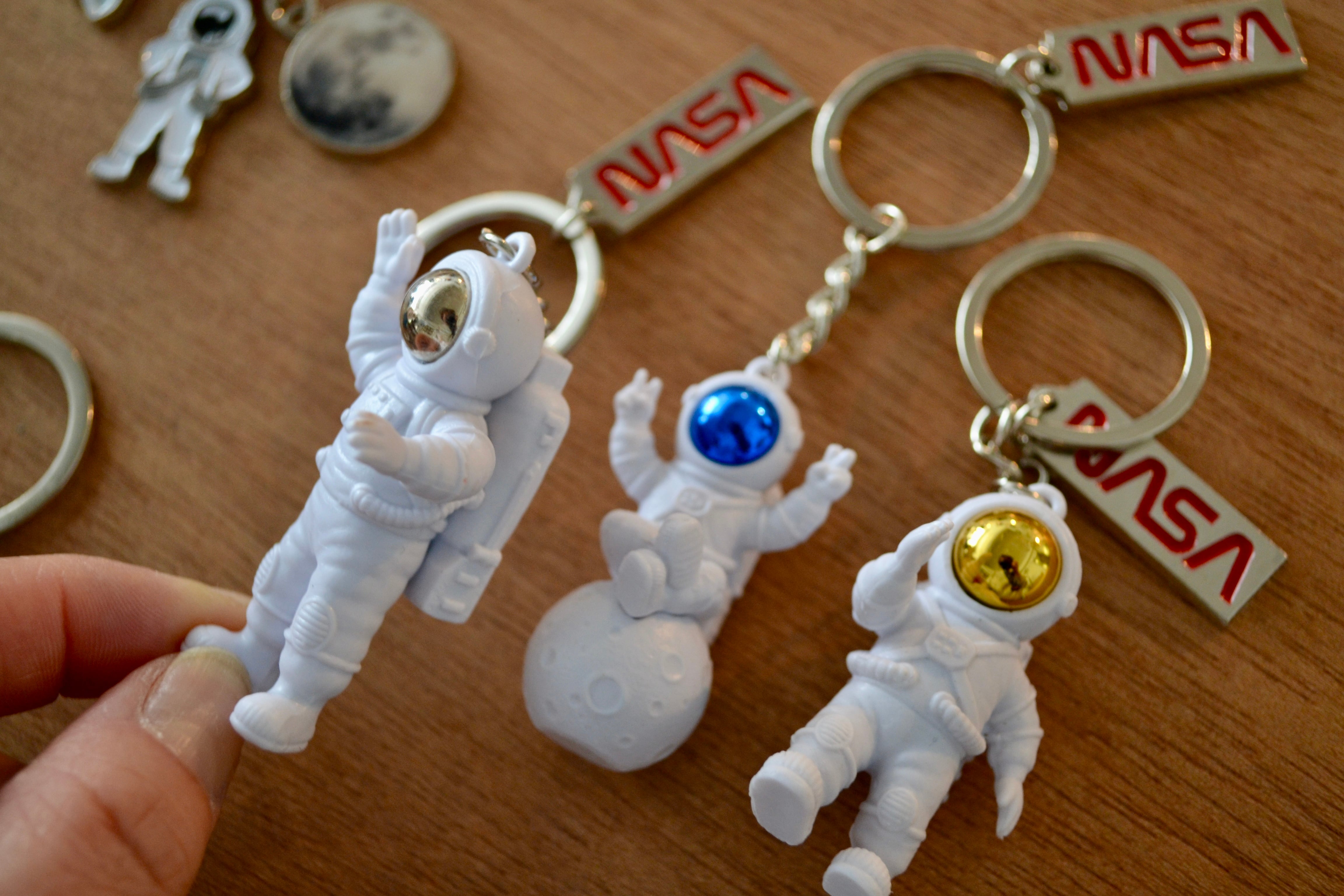 NASA Figure keyholder /BLUE | Bavarder SHOP