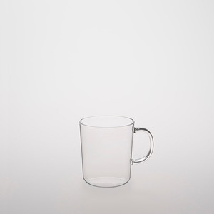 TG glass (ティージーガラス) Heat-resistant Glass Mug (Exquisite) (マグ  耐熱ガラス)  360ml