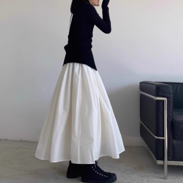 チュールボリュームスカート