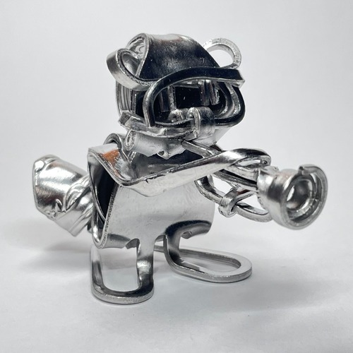 トランペットとたぬき