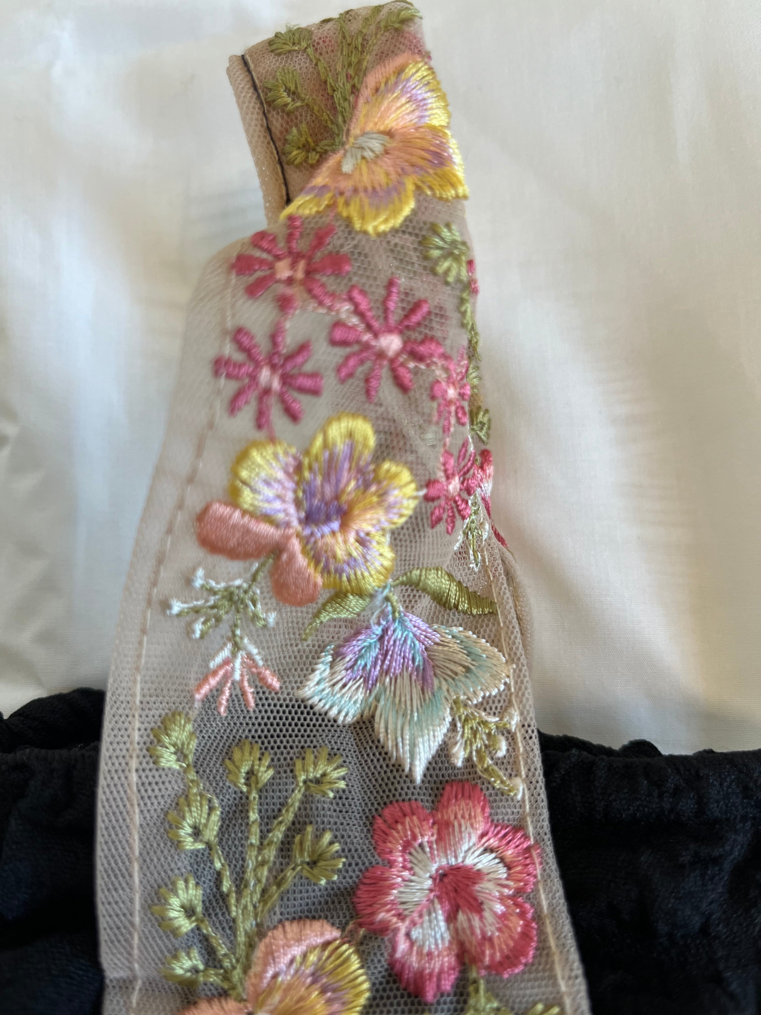 新作 インド刺繍&ワンハンドルバック ポコポコ生地