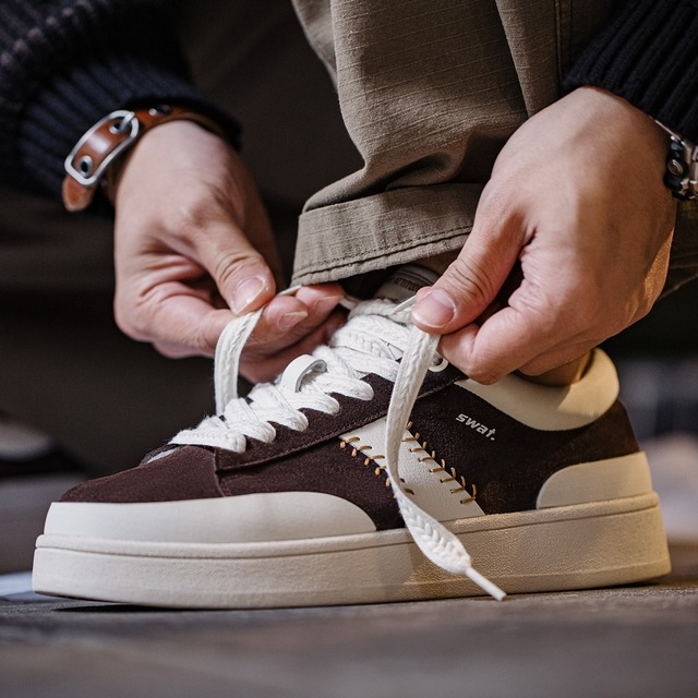 Suede Material Platform Sole Shoes [2066]