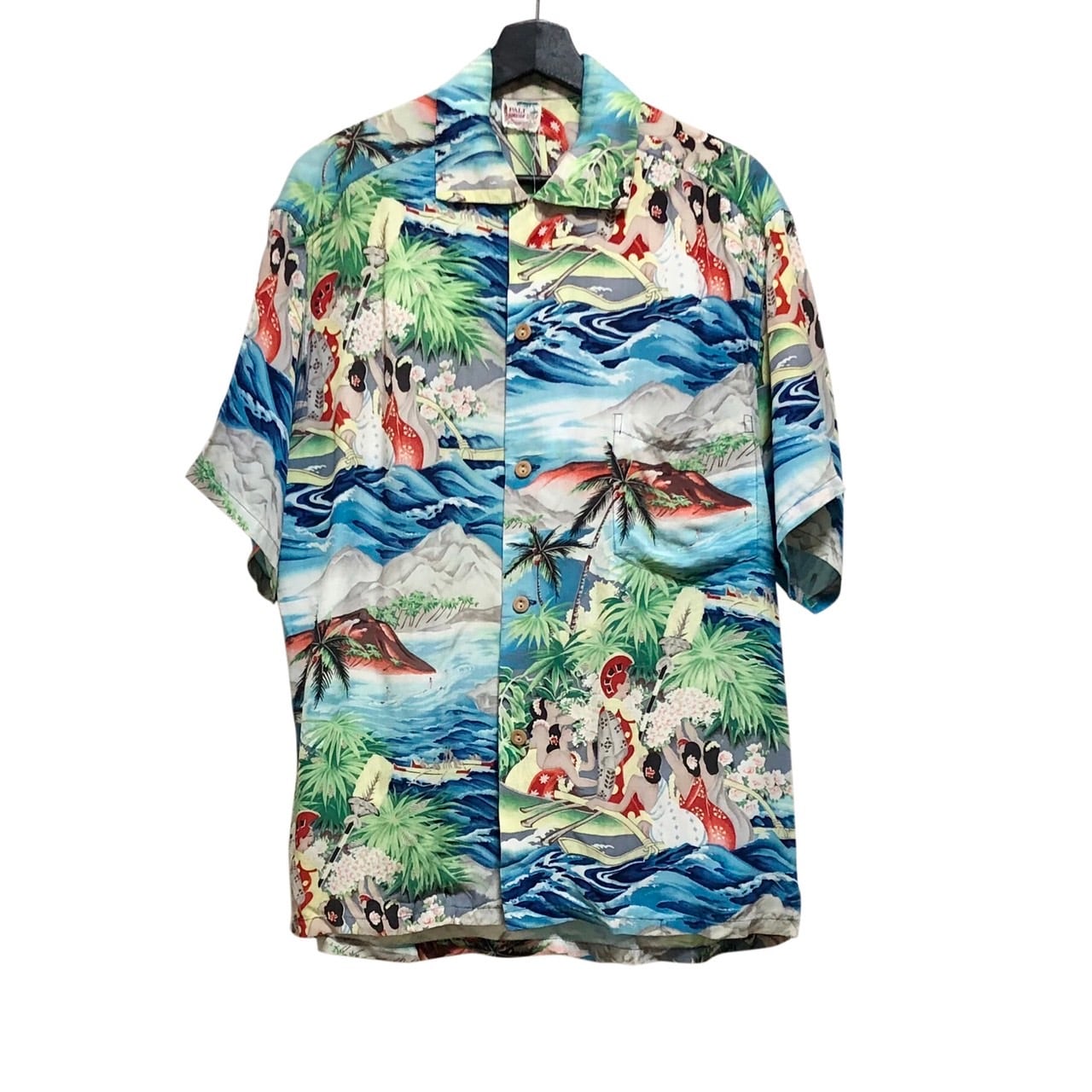vintage 1950's PALI HAWAIIAN STYLE hawaiian shirt 