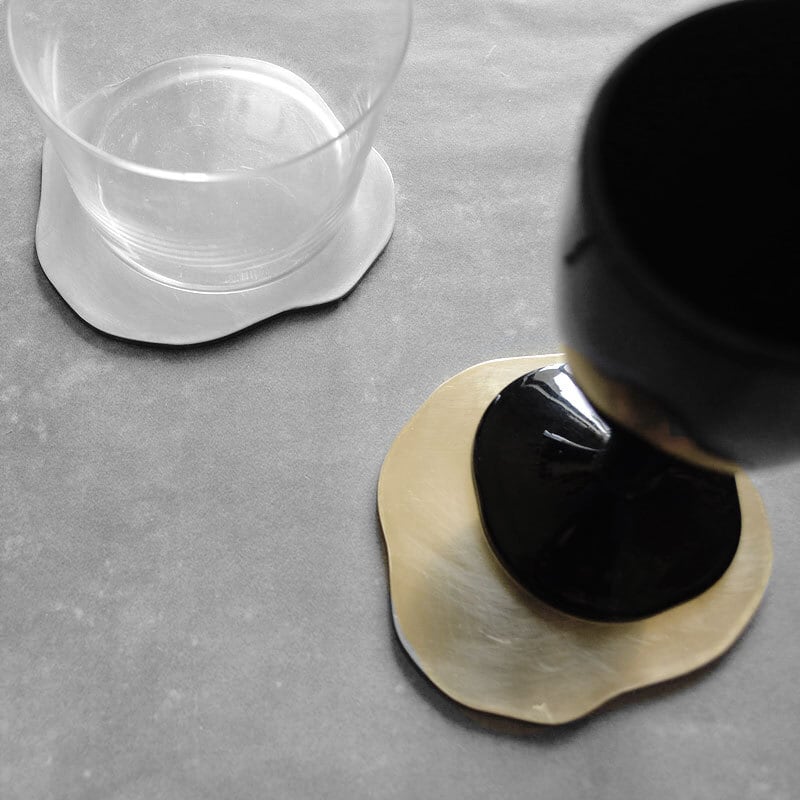 yura-yura coaster （BRASS） | omy