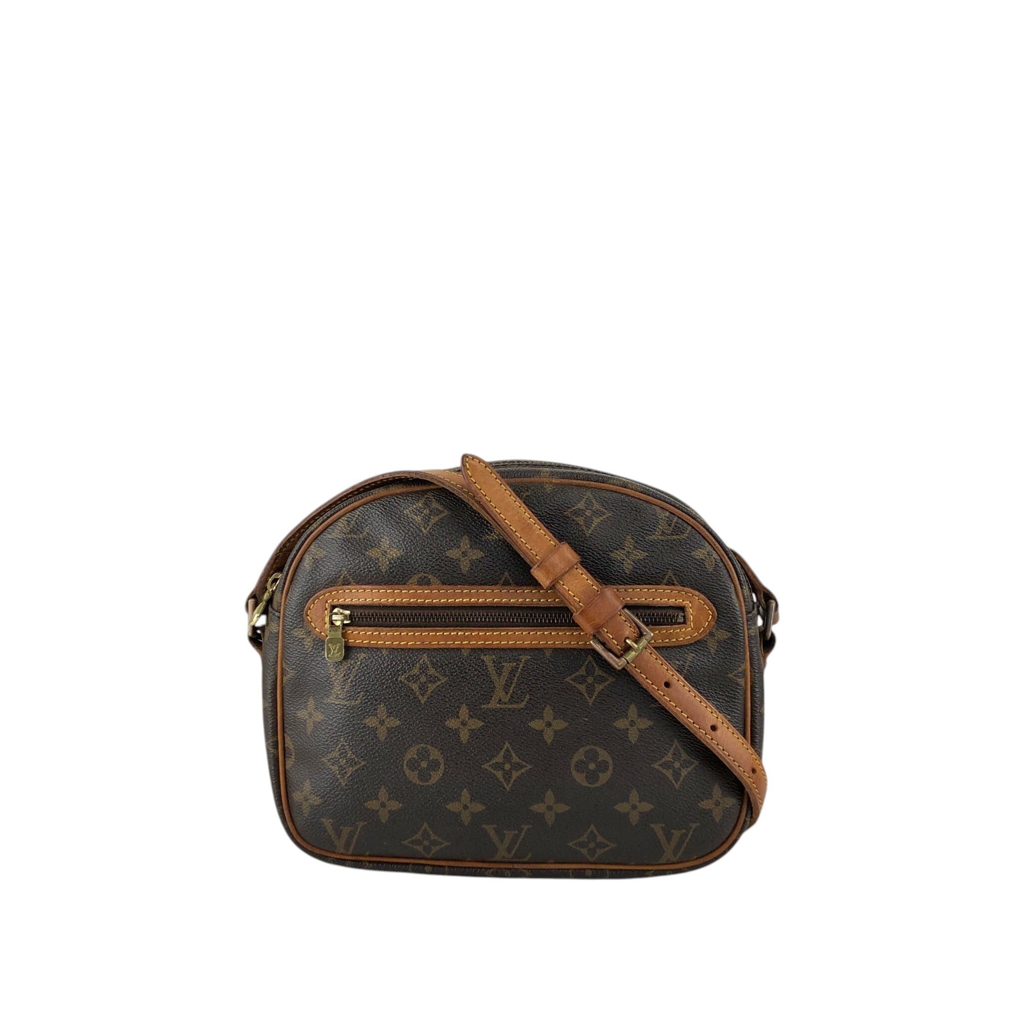 LOUIS VUITTON ルイヴィトン モノグラム ショルダーバッグ ブラウン