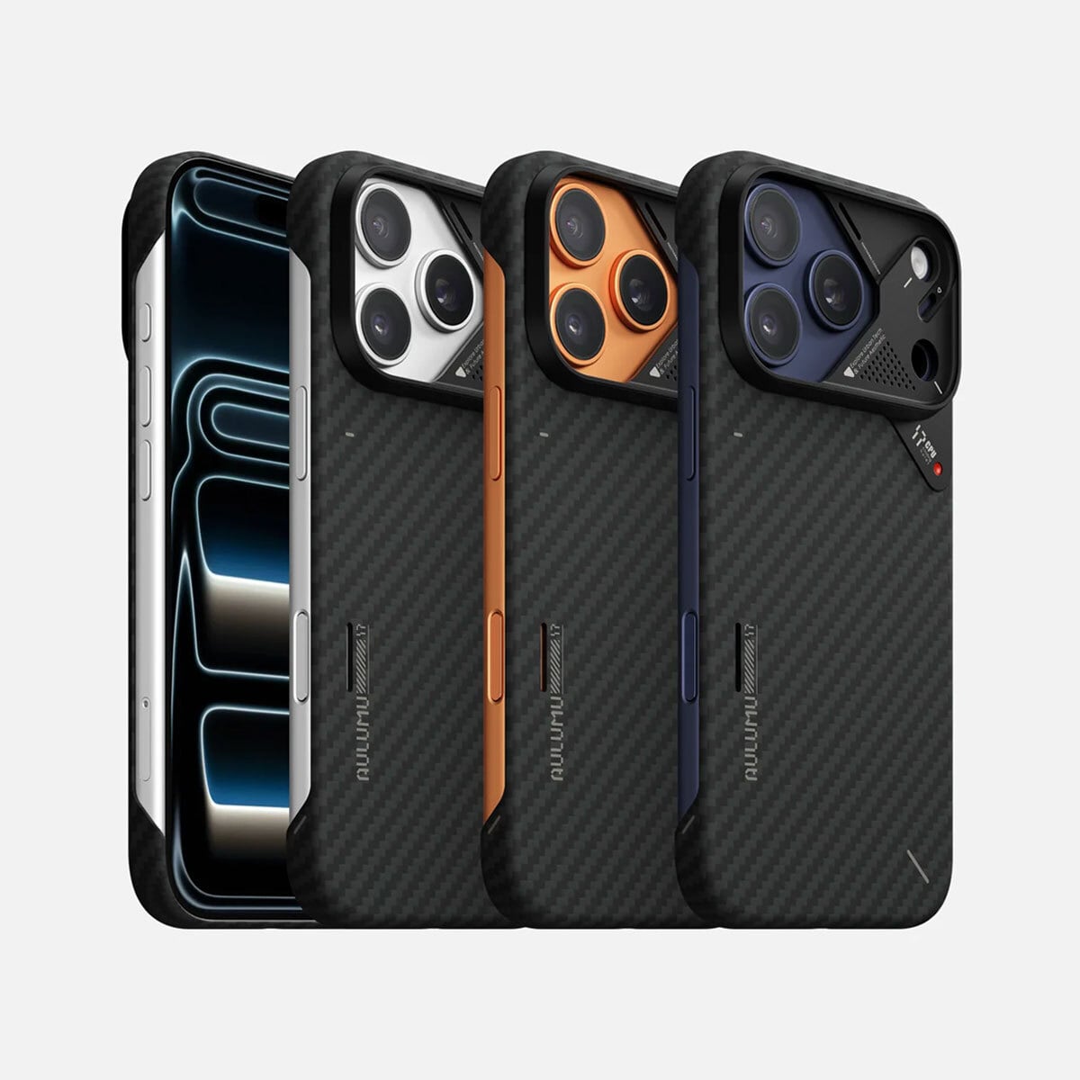 国内正規品 AULUMU iPhone 17 Pro / 17 Pro Max A17 アラミド繊維
