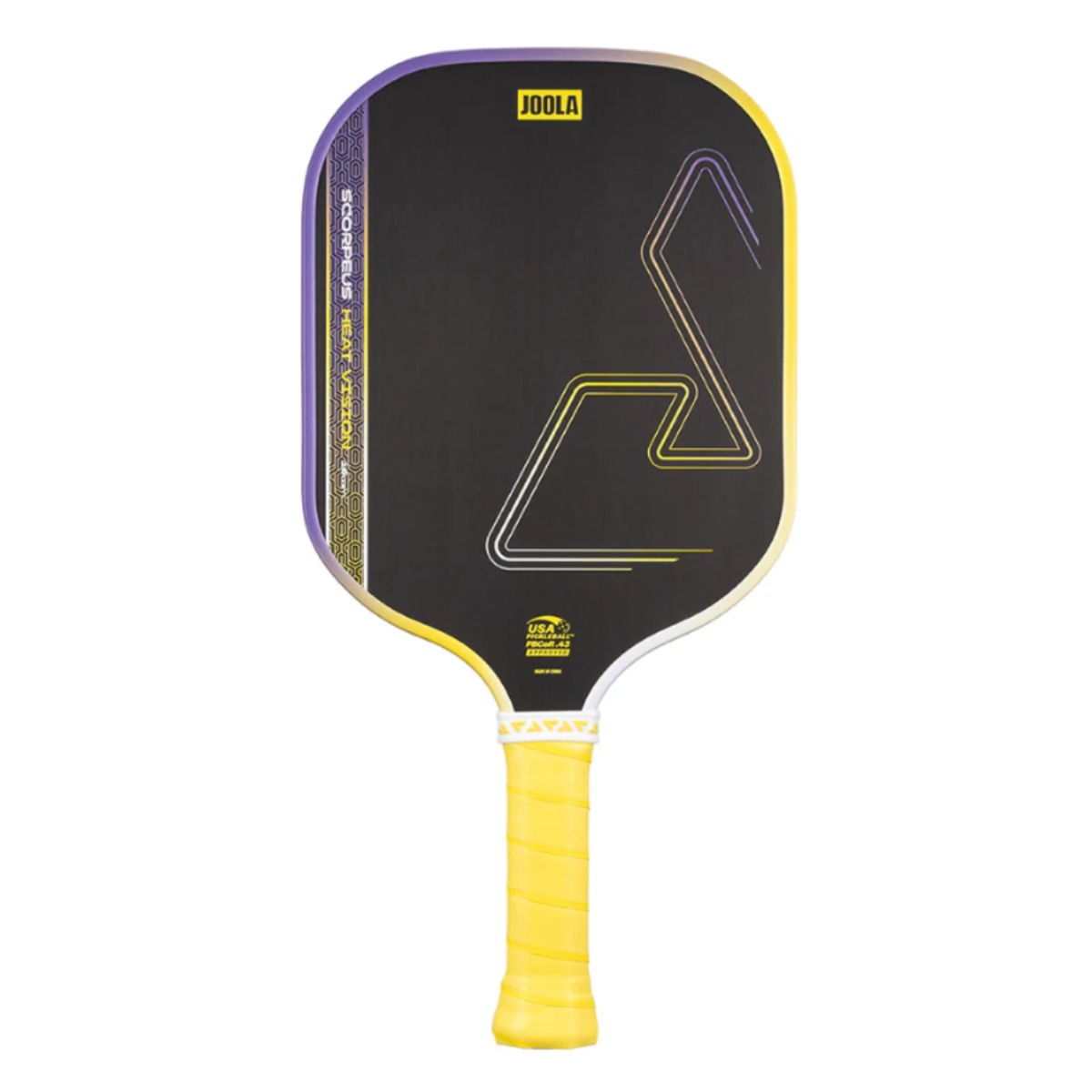 JOOLA Scorpeus Heat Vision Pickleball Paddle Yellow ピックルボール