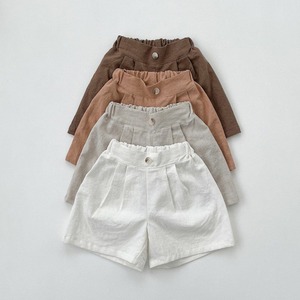 BABY＆KIDS　ピュアカラー　コットン　ショートパンツ