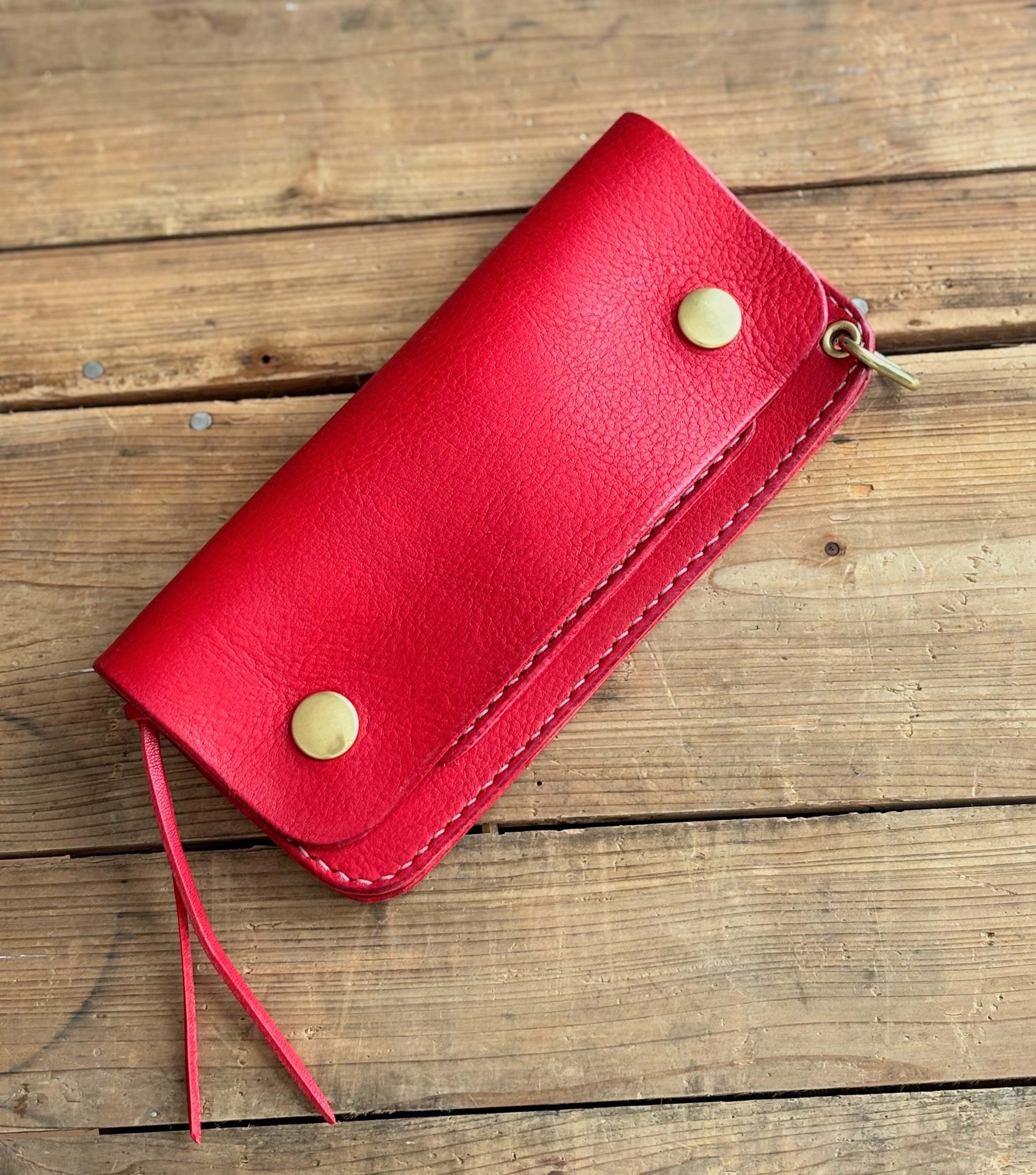 ミドルトラッカーウォレット MTW-01【クロムエクセル / 茶芯