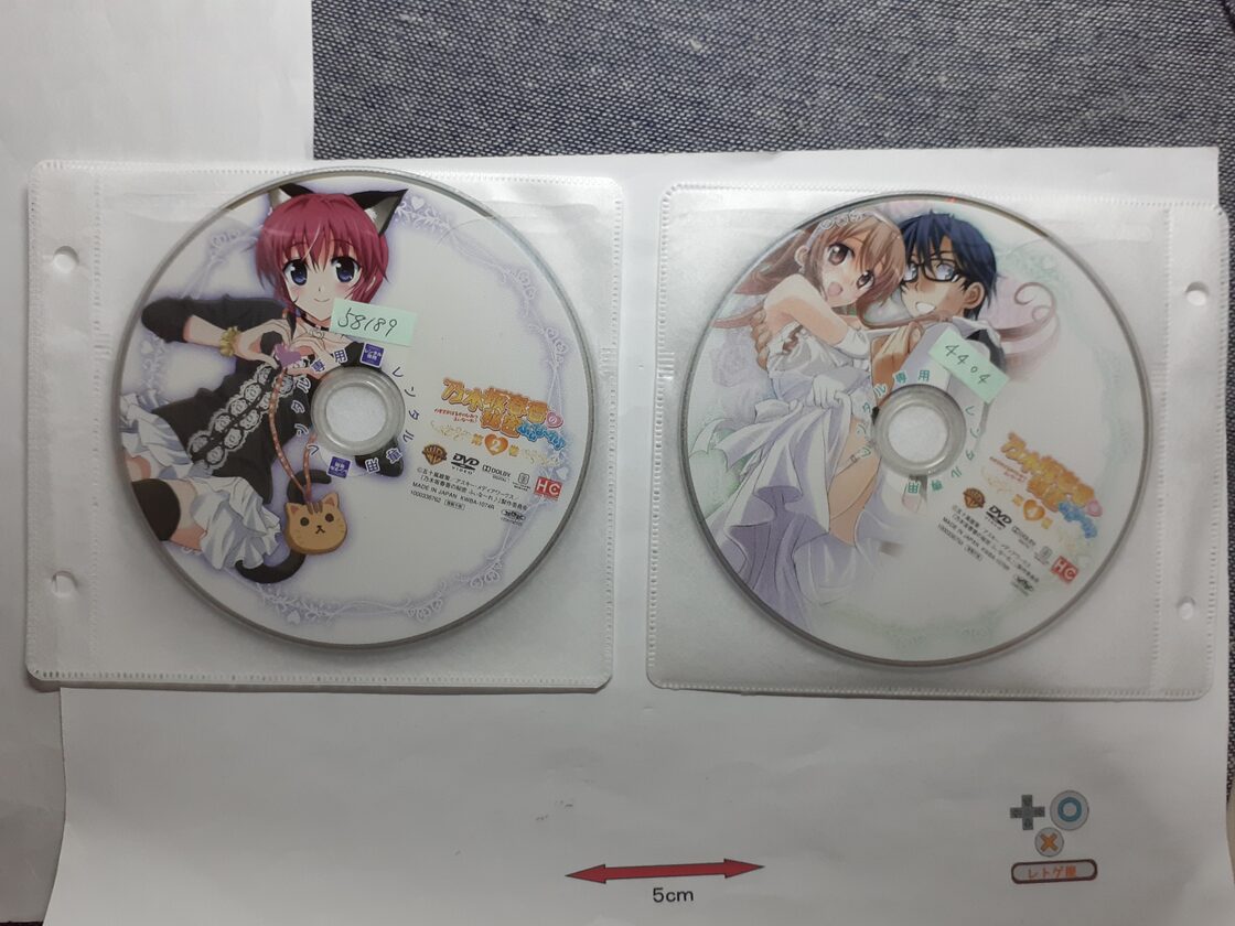 中古DVD「乃木坂春香の秘密」および「ぴゅあれっつぁ」、「ふぃなーれ 