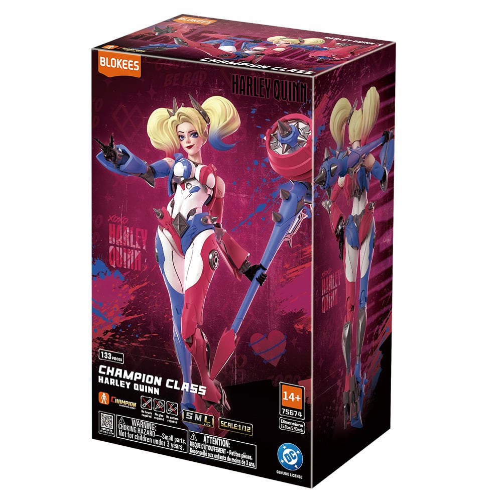 プラモデル】BLOKEES DC Comics Champion Class CC04 Harley Quinn