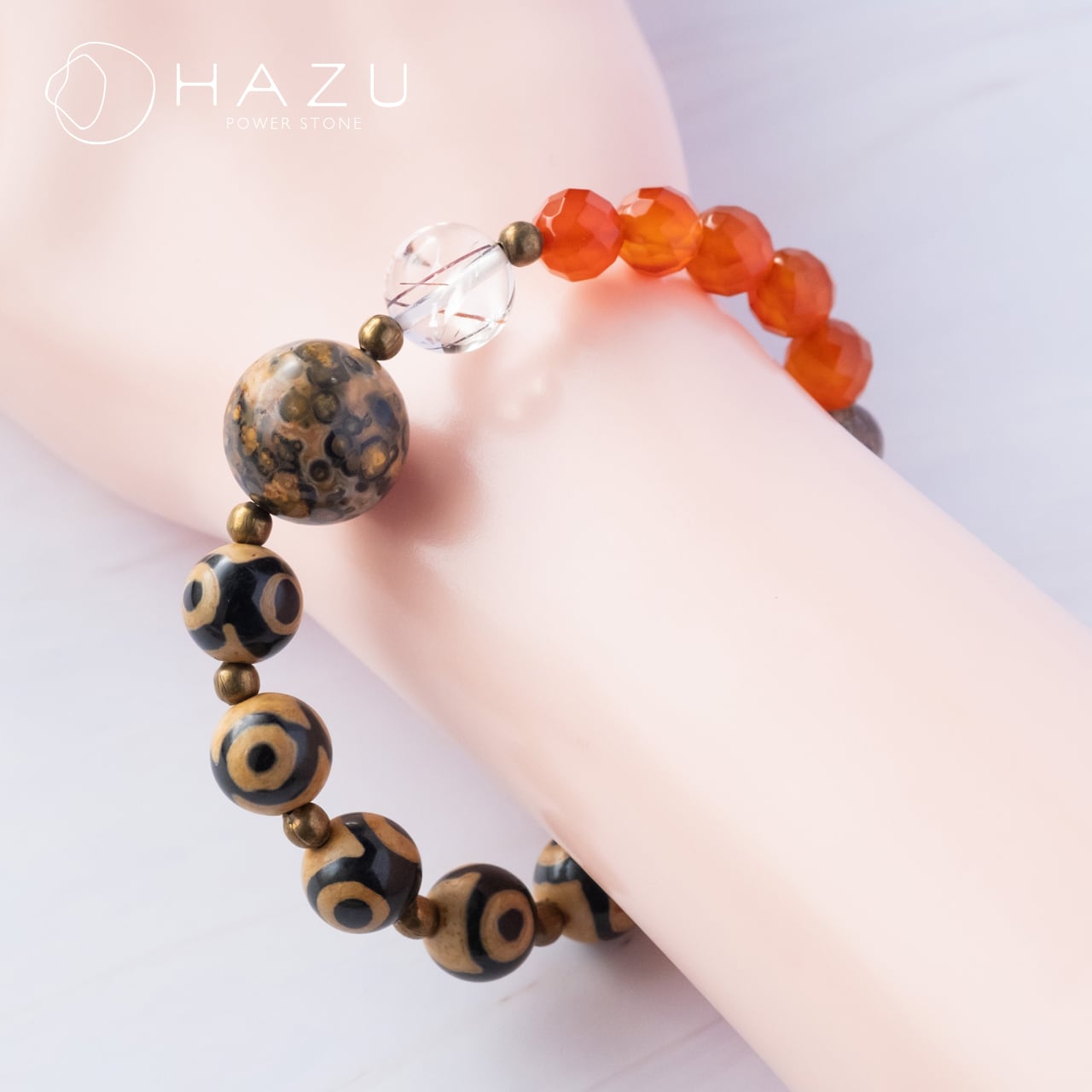 健康、長寿、財運、あらゆる幸運を呼ぶ第三の目［三眼天珠／龍宮舎利