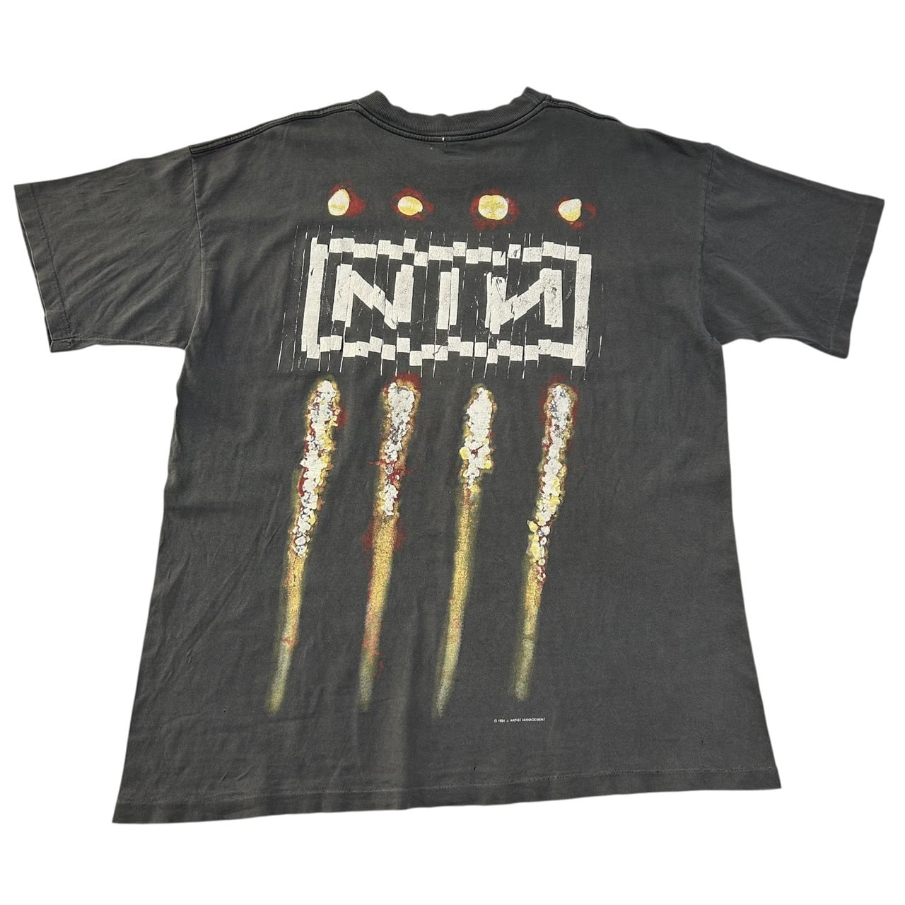 EURO 90s Nine Inch Nails “The Downward Spiral” Shredder T-Shirt