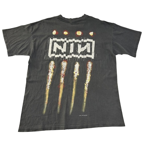 EURO 90s Nine Inch Nails “The Downward Spiral” Shredder T-Shirt Vintage NIN Fits XL