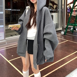 オーバーサイズルーズパーカー ・71932 オーバーサイズルーズパーカー ・71932