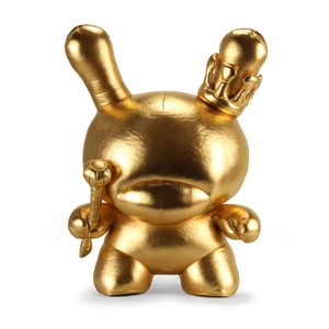 Gold King 20-inch Plush Dunny by Tristan Eaton