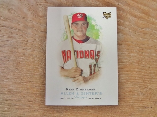 ライアン・ジマーマン RC 2006 TOPPS ALLEN & GINTERS