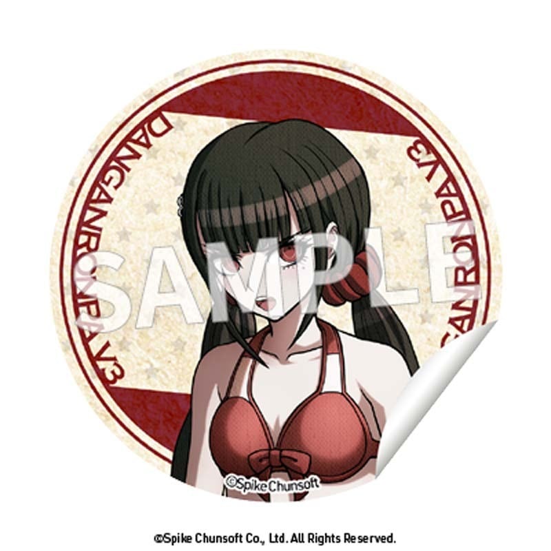 ニューダンガンロンパV3 貼ってはがせる円形デコステッカー vol