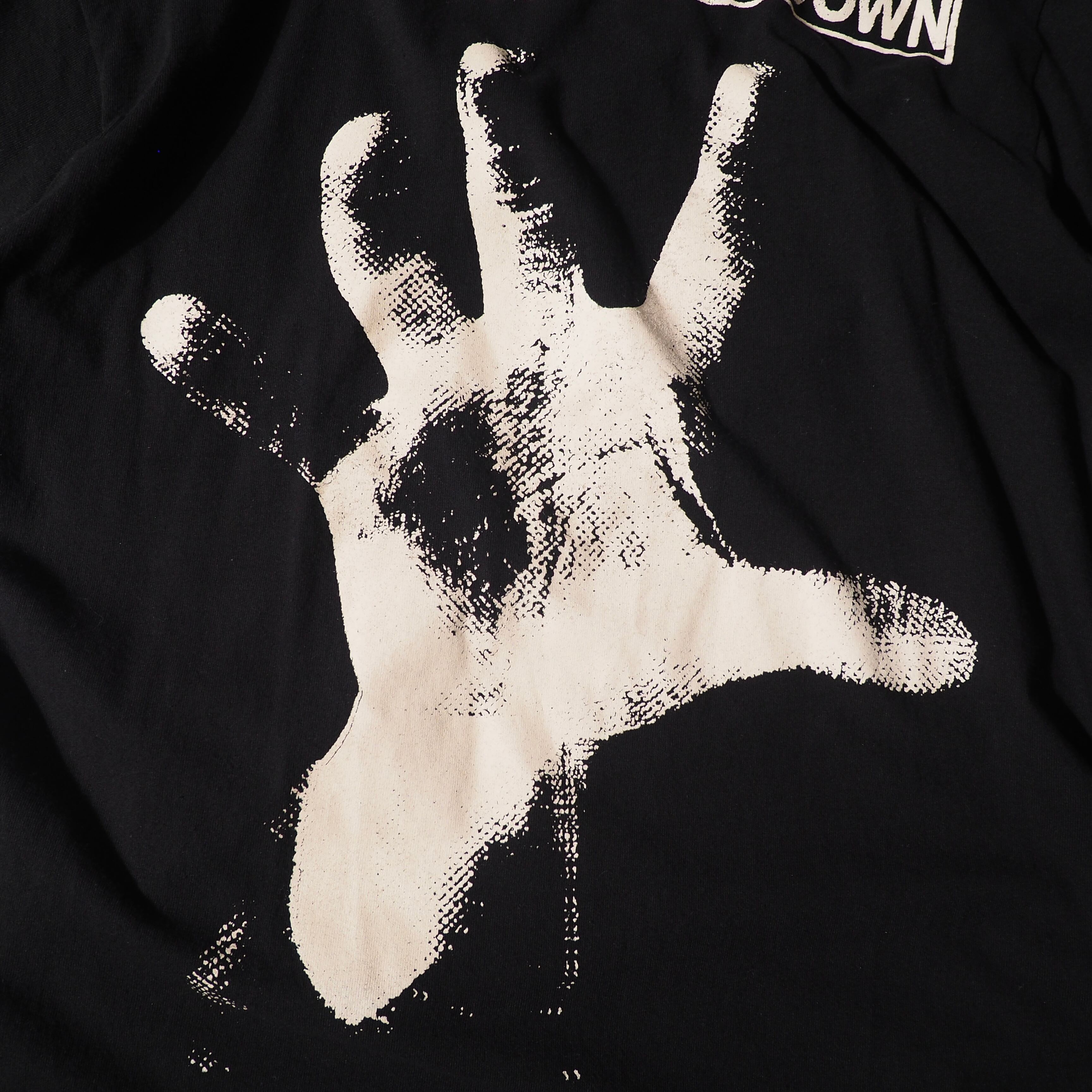 ” System of a Down ” hand printed black loose Tee