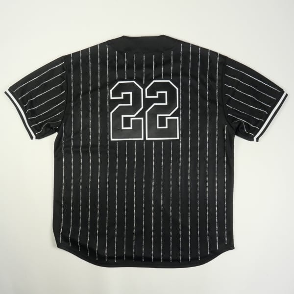 Supreme ベースボールシャツ　黒S