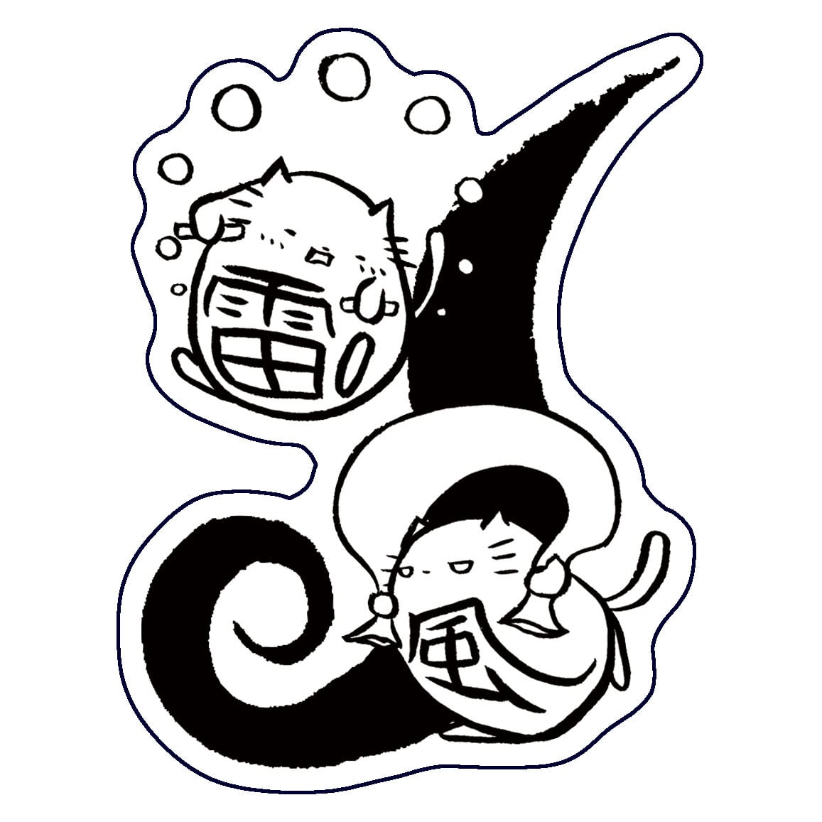 シール・01 Sticker Series 1 | ホンクンのネコの秘密基地（公式