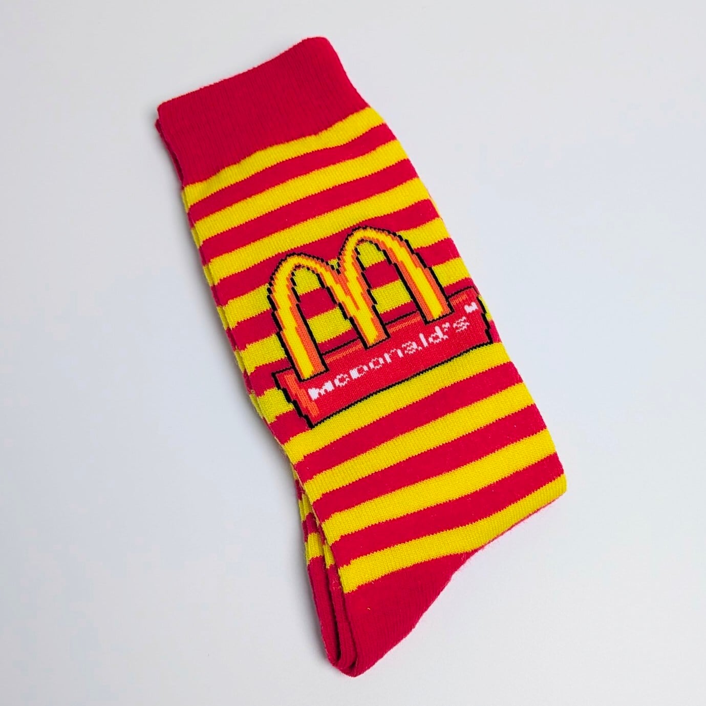 【 McDonald's / マクドナルド 】 crew socks / クルーソックス / 3COLOR〚アメリカン雑貨 アメトイ〛