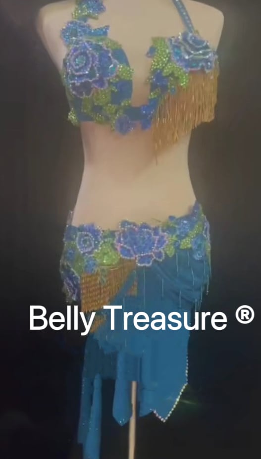 ベリーダンス オーダーメイド衣装 LY 2087 202303 | Belly Treasure®︎