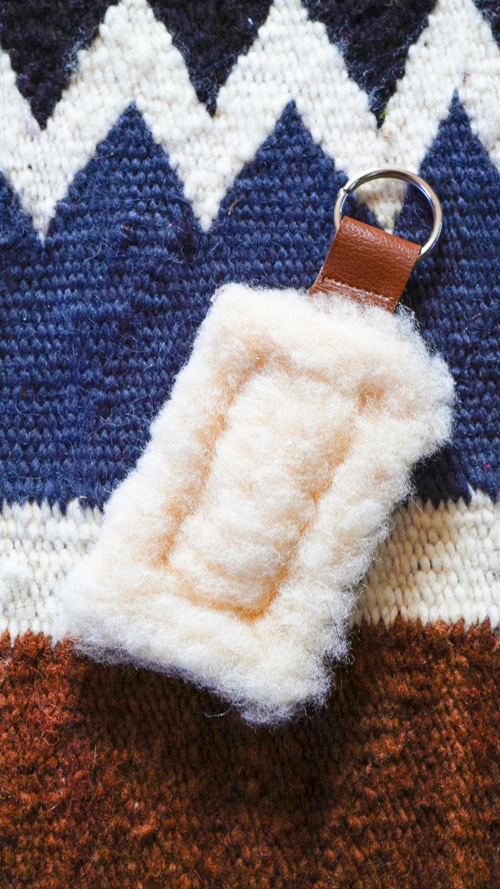 1970s】PENDLETON ペンドルトン ウール キーリング 《キーホルダー