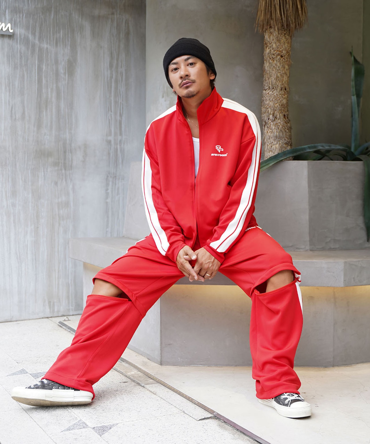 【#Re:room】SIDE LINE TRACK JACKET［REJ106］