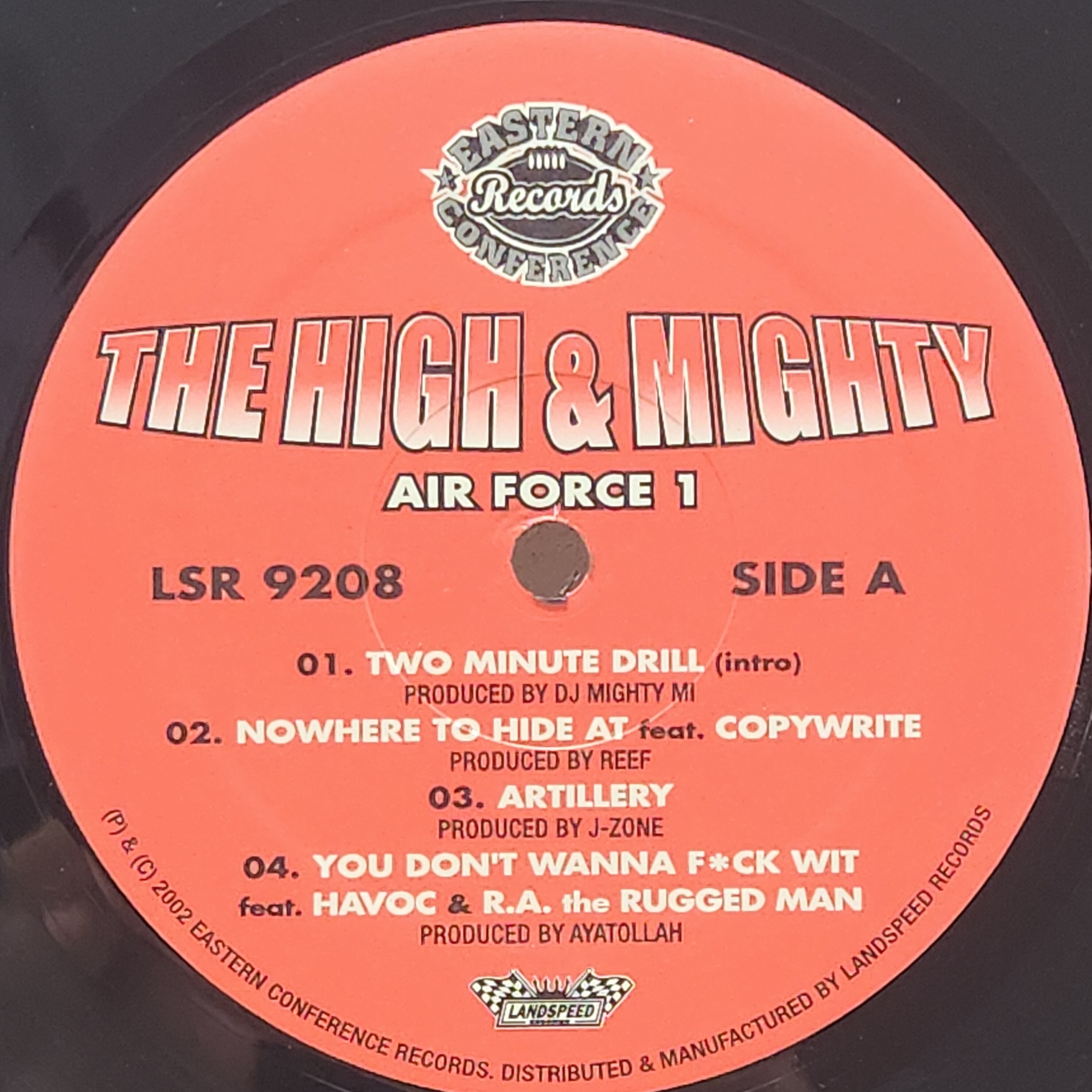 The High & Mighty / Air Force 1 [LSR 9208] - 画像3